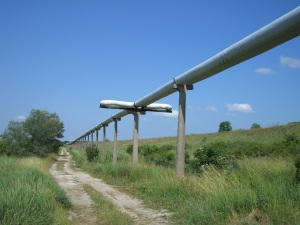 Távhő vezeték